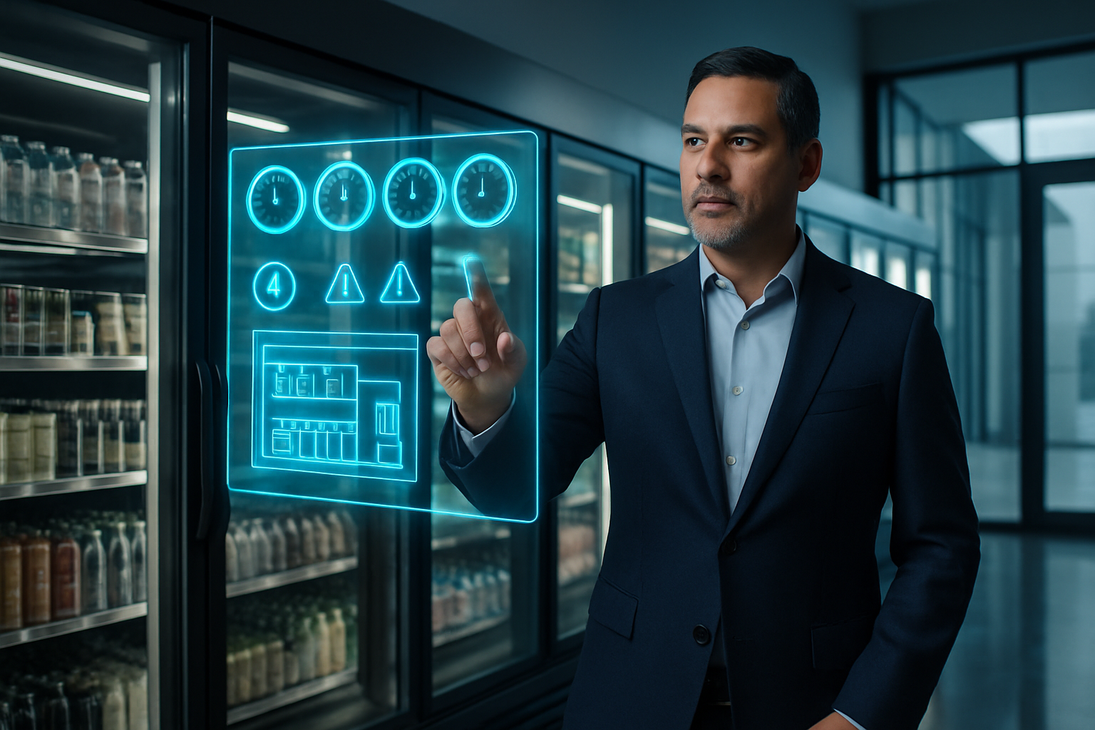 Illustration for: Commercial Refrigeration Services