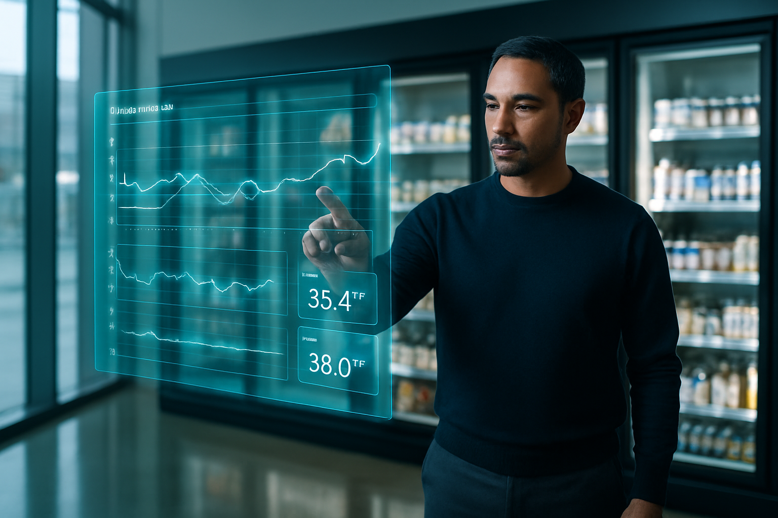 Illustration for: Walk-in Cooler Compressor Short-Cycling: Electrical vs. Refrigerant-Side Diagnosis