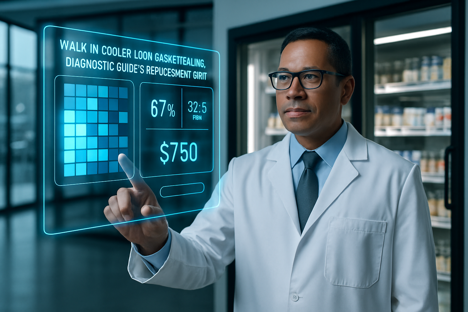 Illustration for: Walk-in Cooler Door Gasket Failing: Diagnostic Guide & Replacement Cost