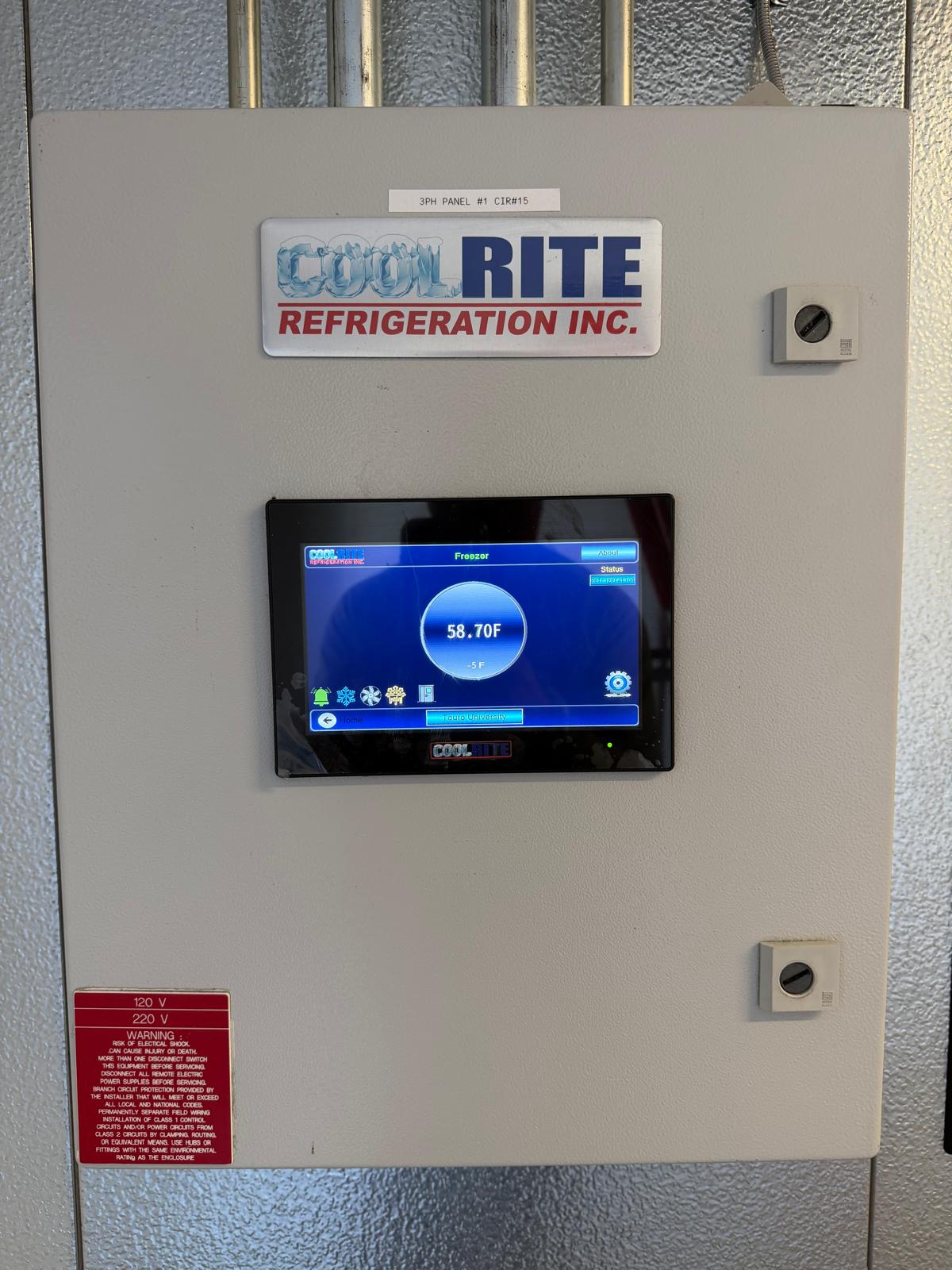 Bitzer compressor rack installed by Coolrite Refrigeration at a Bay Area supermarket