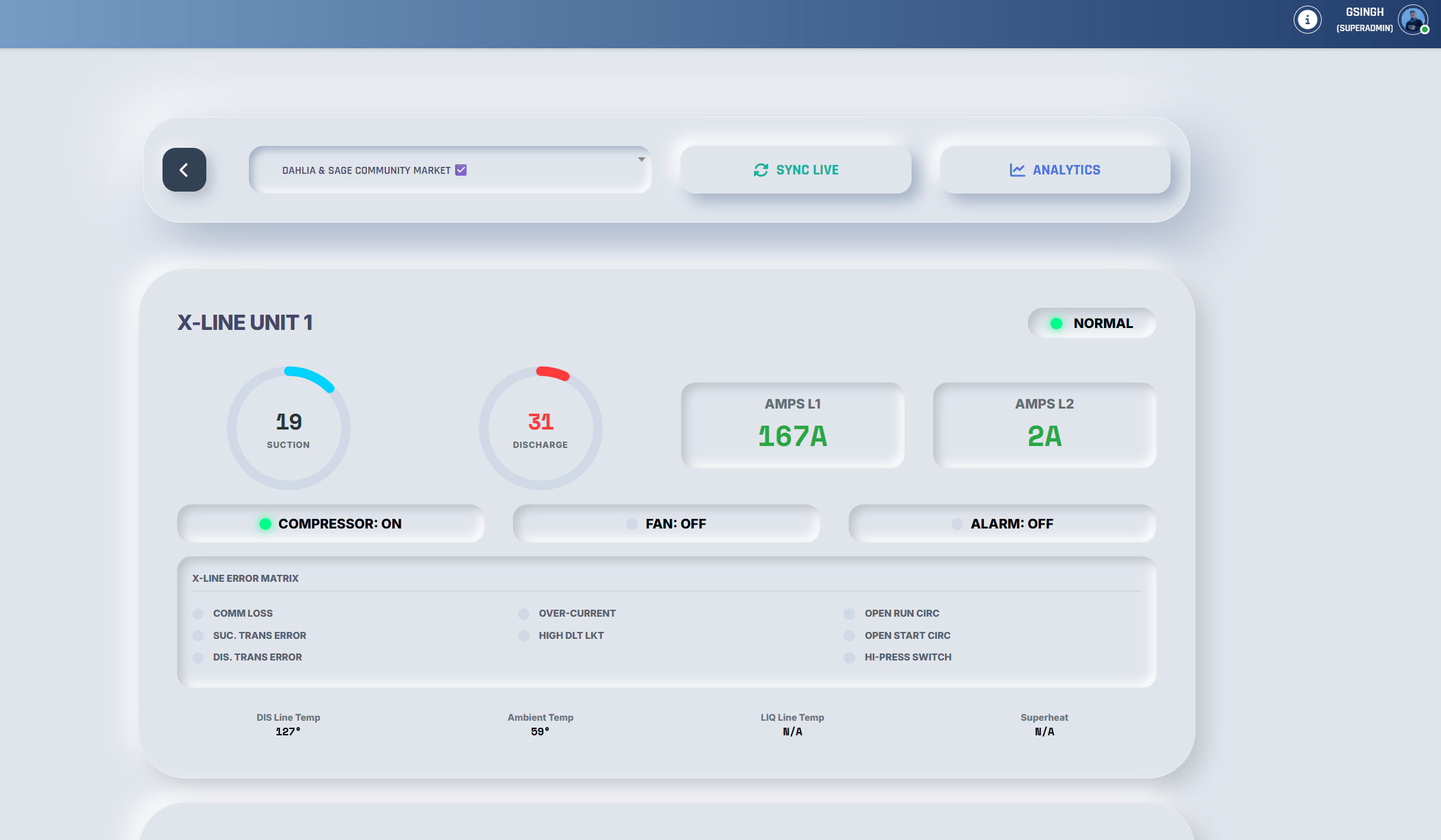 Real-Time X-Line Monitoring & Smart Alerts with CoolriteEMS