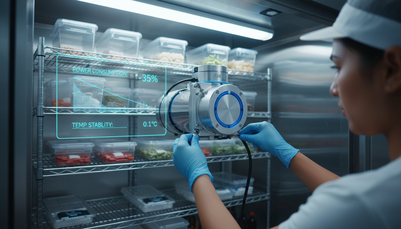Illustration for: What Is an Electronically Commutated Motor (ECM)? A Guide for California Commercial Refrigeration